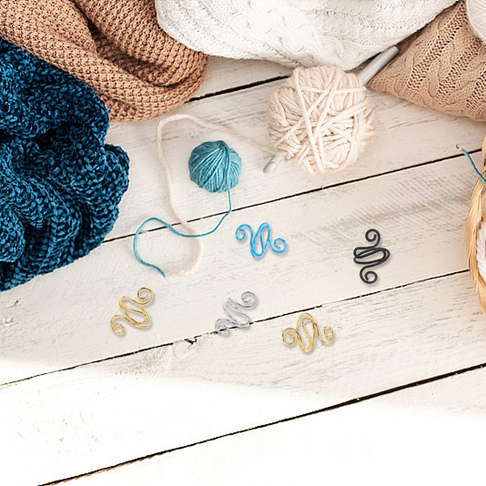 5Pcs Crochet Rings for Knitting Professional Yarn Holder Lightweight Non Deformable Loop Ring for Crocheting Sewing Quilting Use
5Pcs Crochet Rings for Knitting Professional Yarn Holder Lightweight Non Deformable Loop Ring for Crocheting Sewing Quilting Use