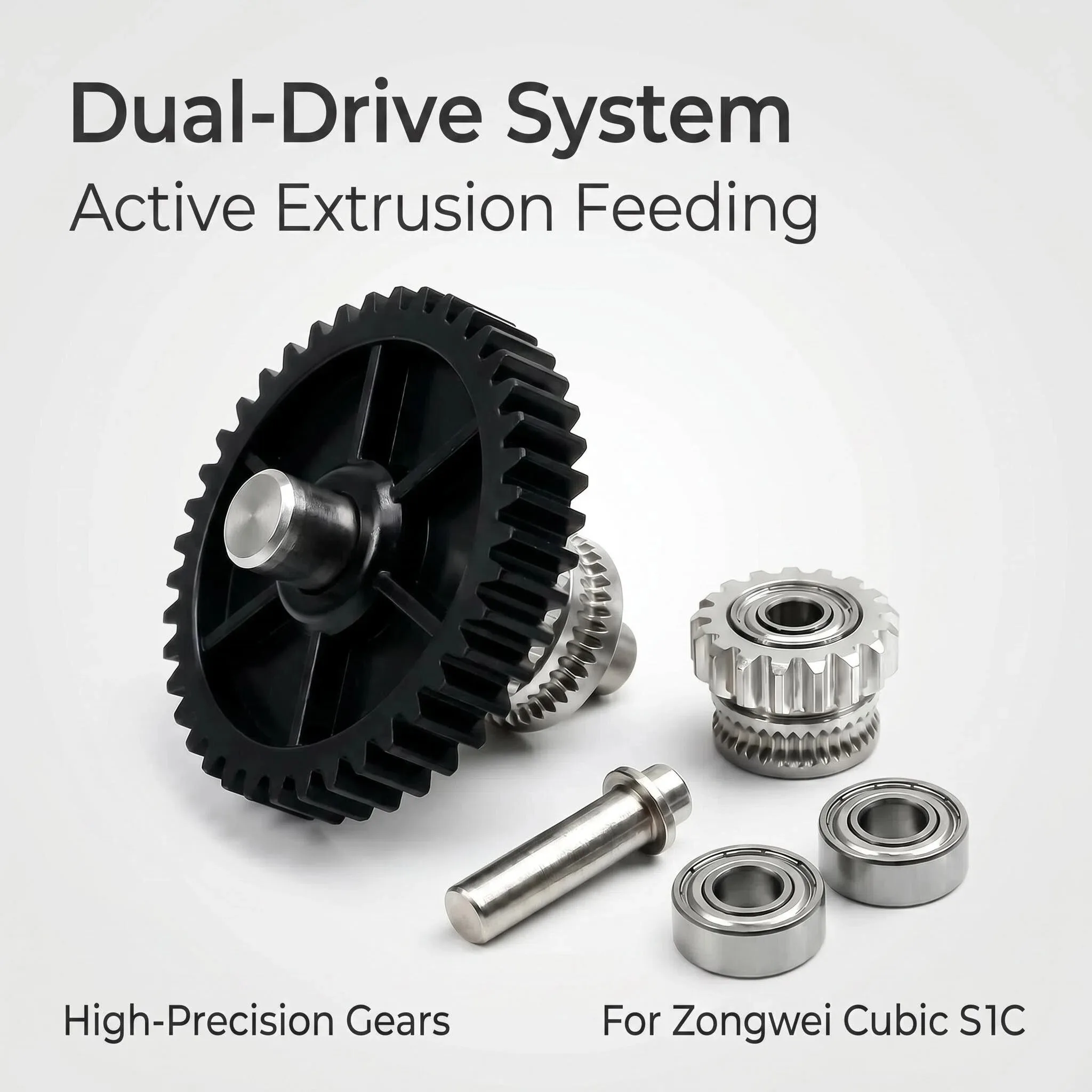 For Kobra 3 Extruder Upgrade 3D Printer Gear Nano Coated Hardened Steel One-piece Gear Kit for Anycubic Kobra 3 Accessories
For Kobra 3 Extruder Upgrade 3D Printer Gear Nano Coated Hardened Steel One-piece Gear Kit for Anycubic Kobra 3 Accessories