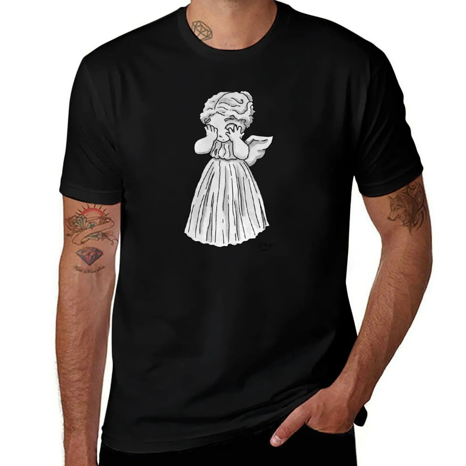 Don't Cry, Li'l Angel T-Shirt t shirts for man pack white t shirts for man cotton funny man graphic t shirt T-shirt
Don't Cry, Li'l Angel T-Shirt t shirts for man pack white t shirts for man cotton funny man graphic t shirt T-shirt