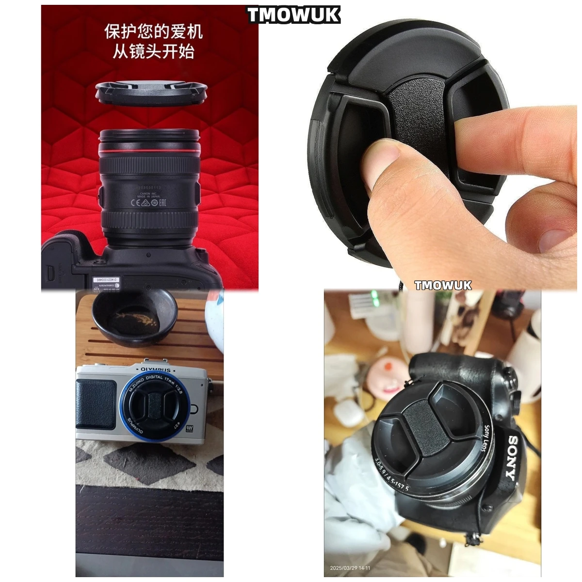 For Nikon D5 D6 D70 D70s D80 D90 D100 D200 D300 D300S Camera Lens Cap Protective Cover Center Pinch Snap-on 49mm 52 55 58 62 67
For Nikon D5 D6 D70 D70s D80 D90 D100 D200 D300 D300S Camera Lens Cap Protective Cover Center Pinch Snap-on 49mm 52 55 58 62 67