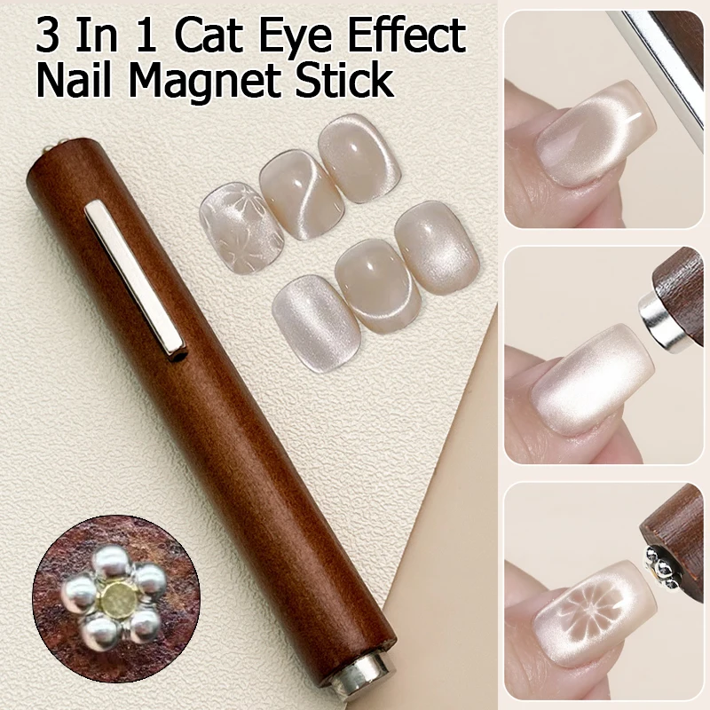 3-in-1 Cat Eye Effect Large Cylinder Nail Magnetic Stick Accessories Flower French Wide Glow DIY Strong Magnet Manicure Tools
3-in-1 Cat Eye Effect Large Cylinder Nail Magnetic Stick Accessories Flower French Wide Glow DIY Strong Magnet Manicure Tools