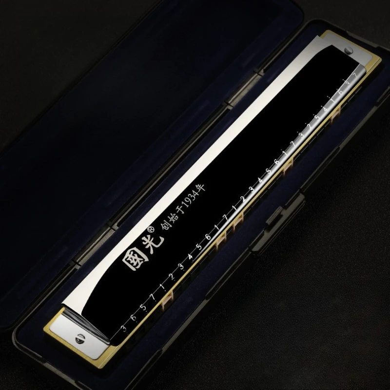 Harmonica 24-hole Polyphonic C Key Beginner Student Children Men and Women Self-taught Introductory Harmonica Instrument
Harmonica 24-hole Polyphonic C Key Beginner Student Children Men and Women Self-taught Introductory Harmonica Instrument