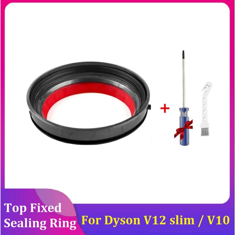 Верхнее фиксированное уплотнительное кольцо для пылесборника для Dyson V12 Slim / V10 Запчасти для пылесоса
Верхнее фиксированное уплотнительное кольцо для пылесборника для Dyson V12 Slim / V10 Запчасти для пылесоса