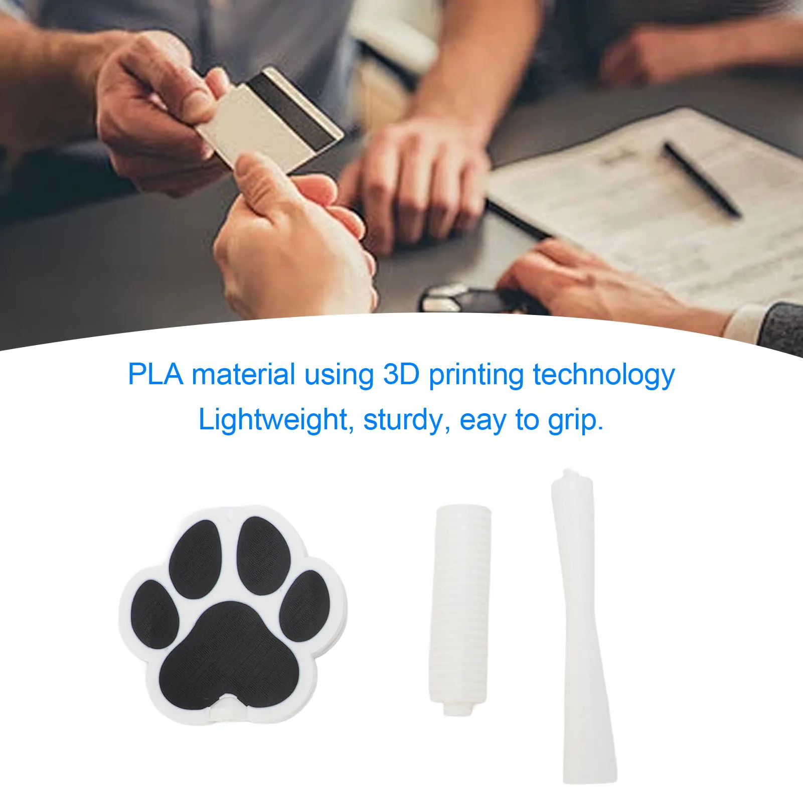 3D Printed Credit Card Wand Tap to Pay Wand Card Holder for Easy Checkout Contactless Payment Cat Claw Theme Style
3D Printed Credit Card Wand Tap to Pay Wand Card Holder for Easy Checkout Contactless Payment Cat Claw Theme Style