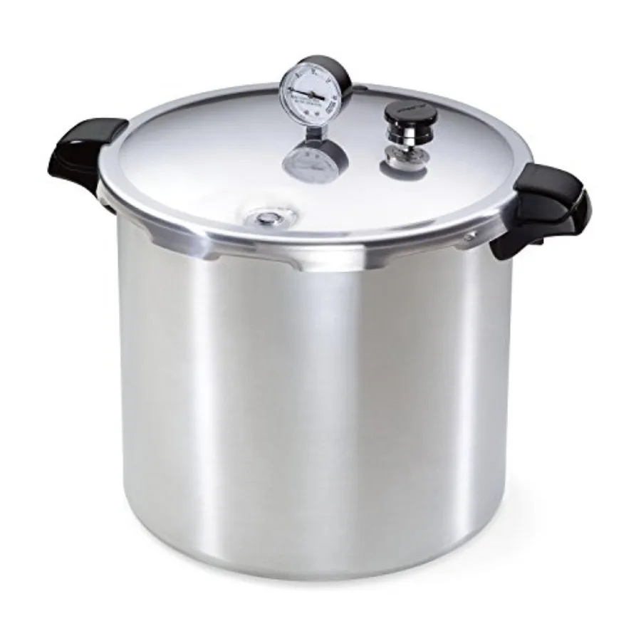 01781 Pressure Canner and Cooker, 23 qt, Silver
01781 Pressure Canner and Cooker, 23 qt, Silver