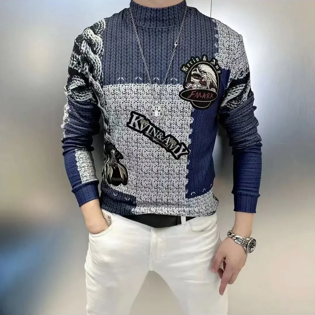 Top Crewneck Hoodieless Slim Fit Sweatshirts for Man Hip Hop Round Neck Men's Clothing Graphic Pullover New in Streetwear Loose
Top Crewneck Hoodieless Slim Fit Sweatshirts for Man Hip Hop Round Neck Men's Clothing Graphic Pullover New in Streetwear Loose