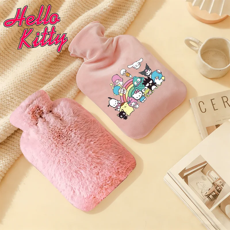 Hello Kitty Hot Water Bottle Water Injection with Soft Cover Thicken Girls Kawaii Cat Print Compress Hand Warmer Portable Gifts
Hello Kitty Hot Water Bottle Water Injection with Soft Cover Thicken Girls Kawaii Cat Print Compress Hand Warmer Portable Gifts