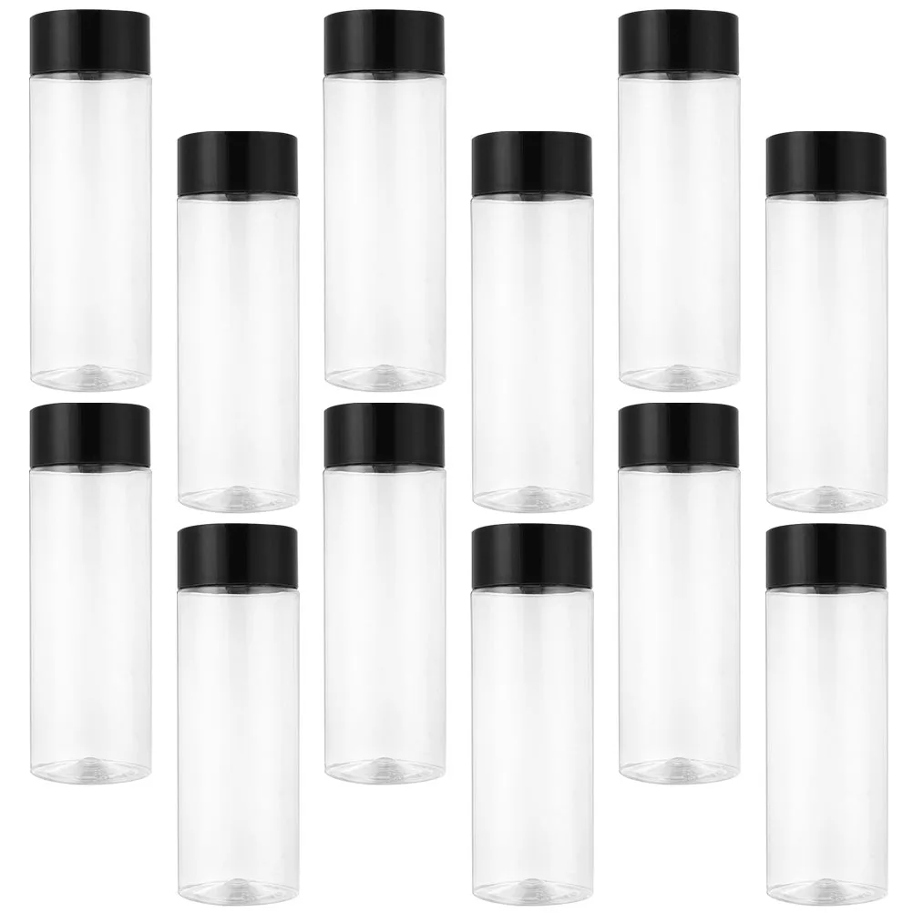 12 Transparent Double Lid Condiment Bottles 55mm x 182mm PET Large Capacity Reusable Beverage Containers Juicer Jars Storage
12 Transparent Double Lid Condiment Bottles 55mm x 182mm PET Large Capacity Reusable Beverage Containers Juicer Jars Storage