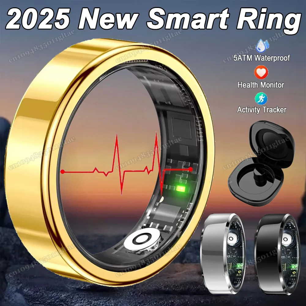 Новое умное кольцо R09 для мужчин и женщин с чехлом для зарядки, пульс, кислород в крови, монитор температуры кожи, водонепроницаемость 5 АТМ для Android iOS
Новое умное кольцо R09 для мужчин и женщин с чехлом для зарядки, пульс, кислород в крови, монитор температуры кожи, водонепроницаемость 5 АТМ для Android iOS