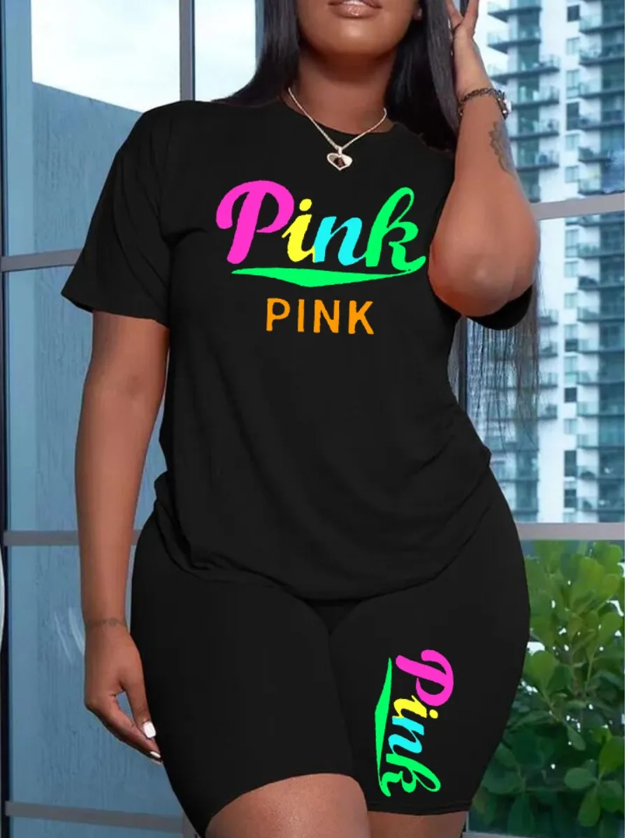 LW BASICS Summer Women's 2pcs Suit Short Sleeve T-shirt Top and Pants Two-piece set Solid Color Casual Sportswear Set Outfit
LW BASICS Summer Women's 2pcs Suit Short Sleeve T-shirt Top and Pants Two-piece set Solid Color Casual Sportswear Set Outfit