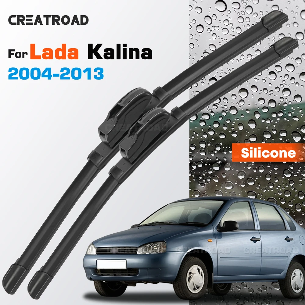 Silicone Wiper Blades Fit For Lada Kalina 2004-2013 Coated Silent HD Wear-Resistant Car Windshield Wipers 24"+16"
Silicone Wiper Blades Fit For Lada Kalina 2004-2013 Coated Silent HD Wear-Resistant Car Windshield Wipers 24"+16"