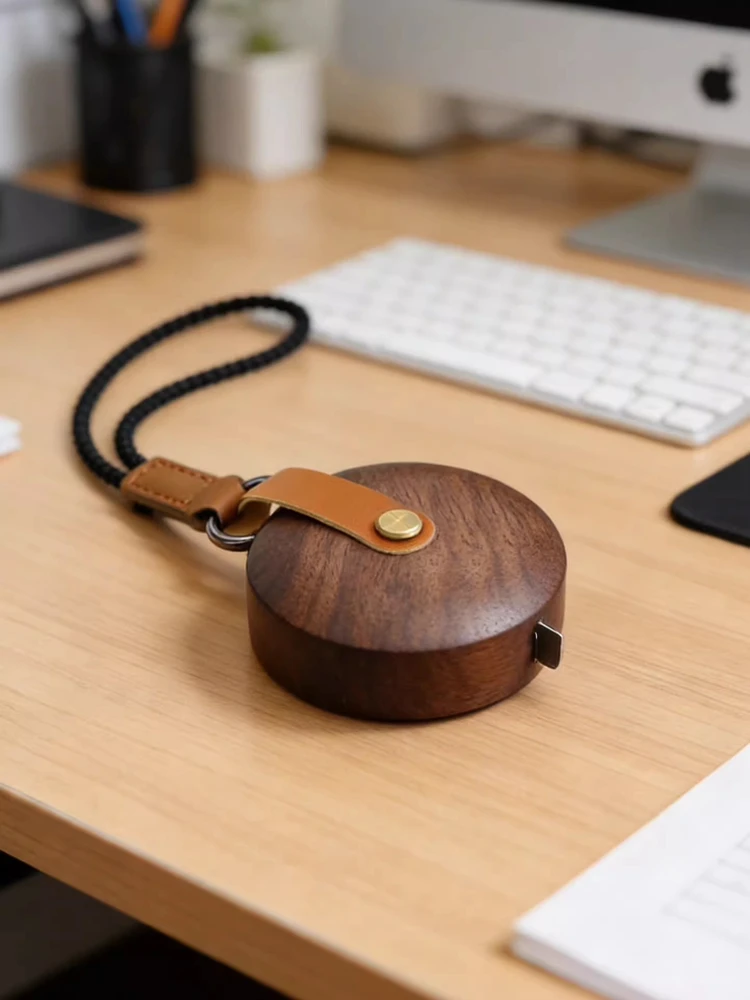 Creative Retro 2m Mini Black Walnut Wood Tape Measure Portable Desktop Decoration Ornament
Creative Retro 2m Mini Black Walnut Wood Tape Measure Portable Desktop Decoration Ornament