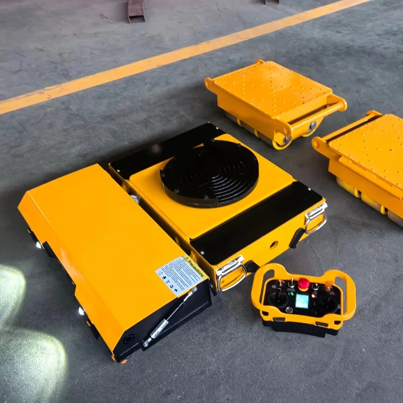 Electric Tank Mover Remote Control 50Ton Zero Turn Skates Dolly Rubber Wheels Transporter Industrial Trolley
Electric Tank Mover Remote Control 50Ton Zero Turn Skates Dolly Rubber Wheels Transporter Industrial Trolley