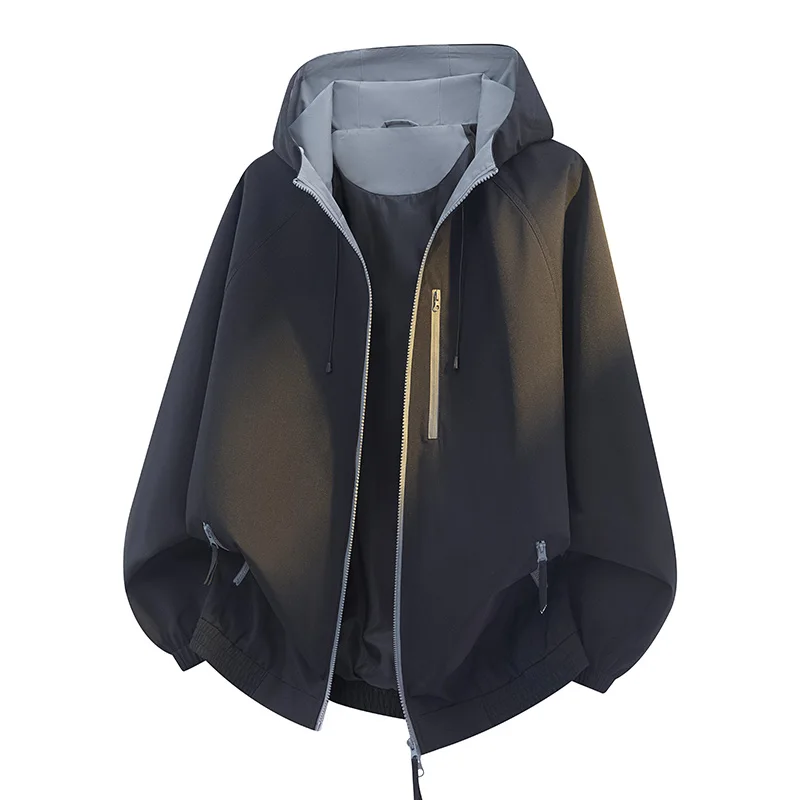 Мужские куртки и пальто весна 2026: Куртка с капюшоном, повседневная куртка с воротником-стойкой, мужская куртка в стиле High Street с множеством карманов, унисекс верхняя одежда
Мужские куртки и пальто весна 2026: Куртка с капюшоном, повседневная куртка с воротником-стойкой, мужская куртка в стиле High Street с множеством карманов, унисекс верхняя одежда