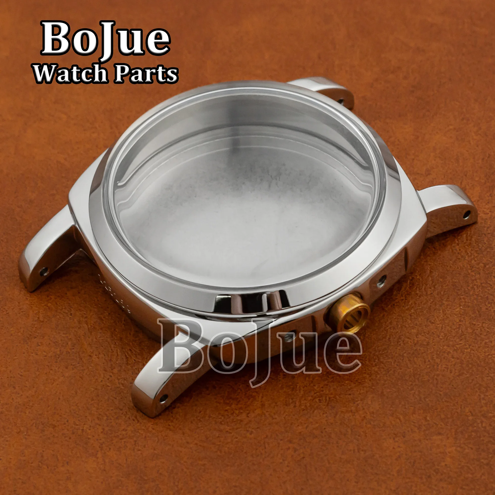 Vintage Stainless Steel Watch Case Fit 6152 ST3600 ETA6498/6497 Manual Mechanical Movement Crown Guard Accessories 47mm Case
Vintage Stainless Steel Watch Case Fit 6152 ST3600 ETA6498/6497 Manual Mechanical Movement Crown Guard Accessories 47mm Case