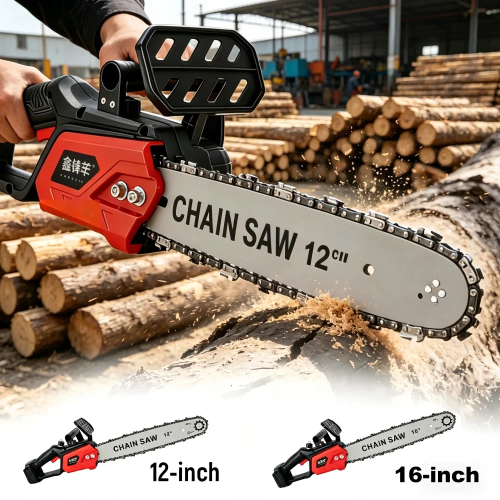 Cordless Electric Chain Saw 12″ 16″ Brushless Rechargeable Wood Logging Cutting Power Tools For Makita 21V Battery(No Battery)
Cordless Electric Chain Saw 12″ 16″ Brushless Rechargeable Wood Logging Cutting Power Tools For Makita 21V Battery(No Battery)