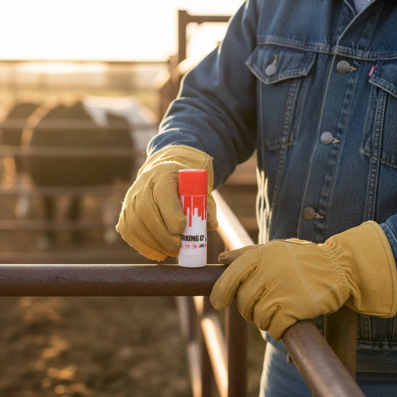 Waterproof Livestock Marker Pen High Visibility Veterinary Marking Crayon Farm Livestock Marker Quick Sorting for Breeders
Waterproof Livestock Marker Pen High Visibility Veterinary Marking Crayon Farm Livestock Marker Quick Sorting for Breeders