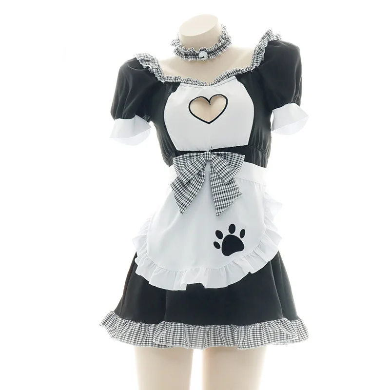 Women Lingerie Exotic Sets Home Sleeping Nightwear Hollow Out Dress Apron Maid Cat Paw Cosplay Role Play Uniform
Women Lingerie Exotic Sets Home Sleeping Nightwear Hollow Out Dress Apron Maid Cat Paw Cosplay Role Play Uniform