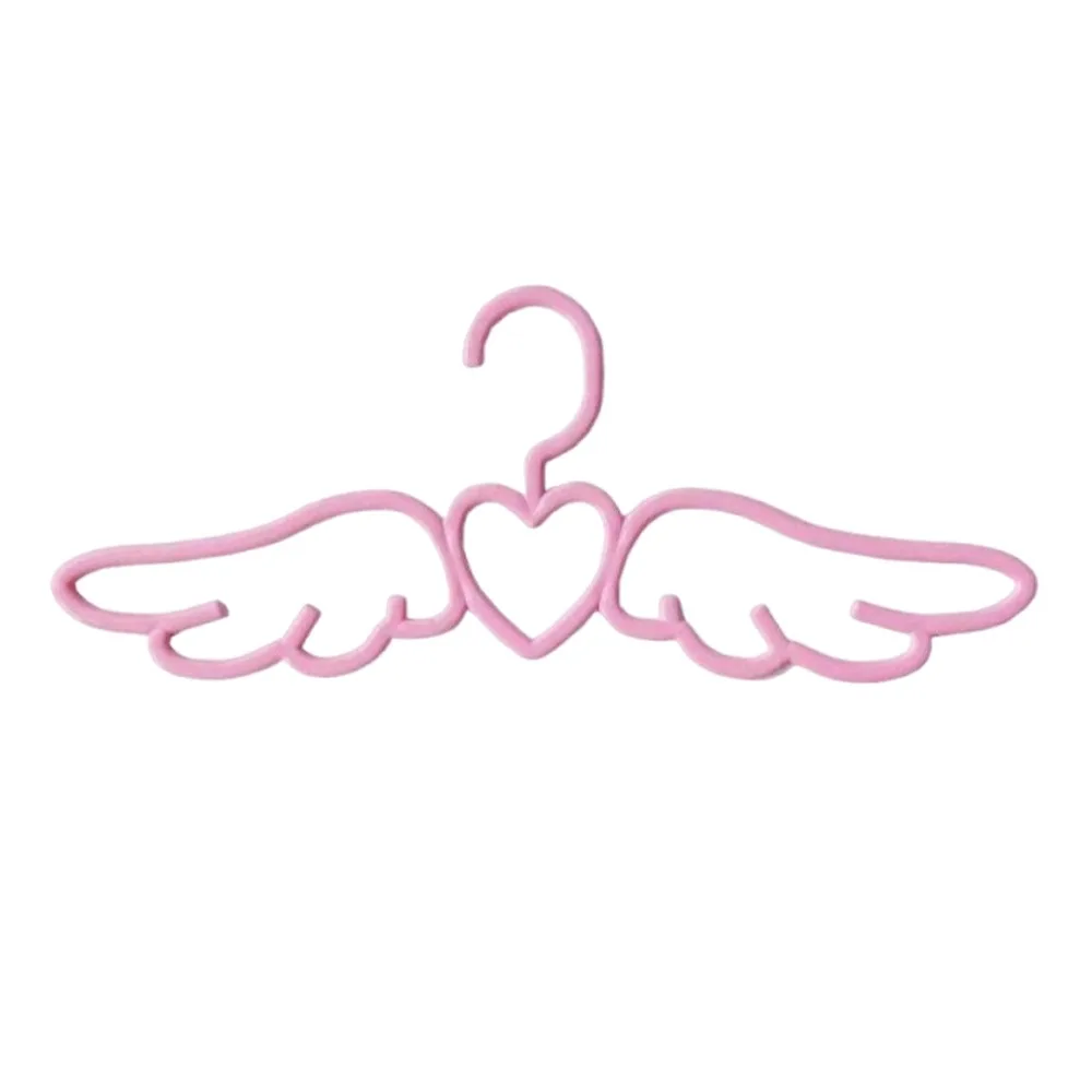 2pcs Multi Color Space Saving Hangers Durable Material Cute Style Clothes Hanger Seamless Design Heart Angel Shape
2pcs Multi Color Space Saving Hangers Durable Material Cute Style Clothes Hanger Seamless Design Heart Angel Shape