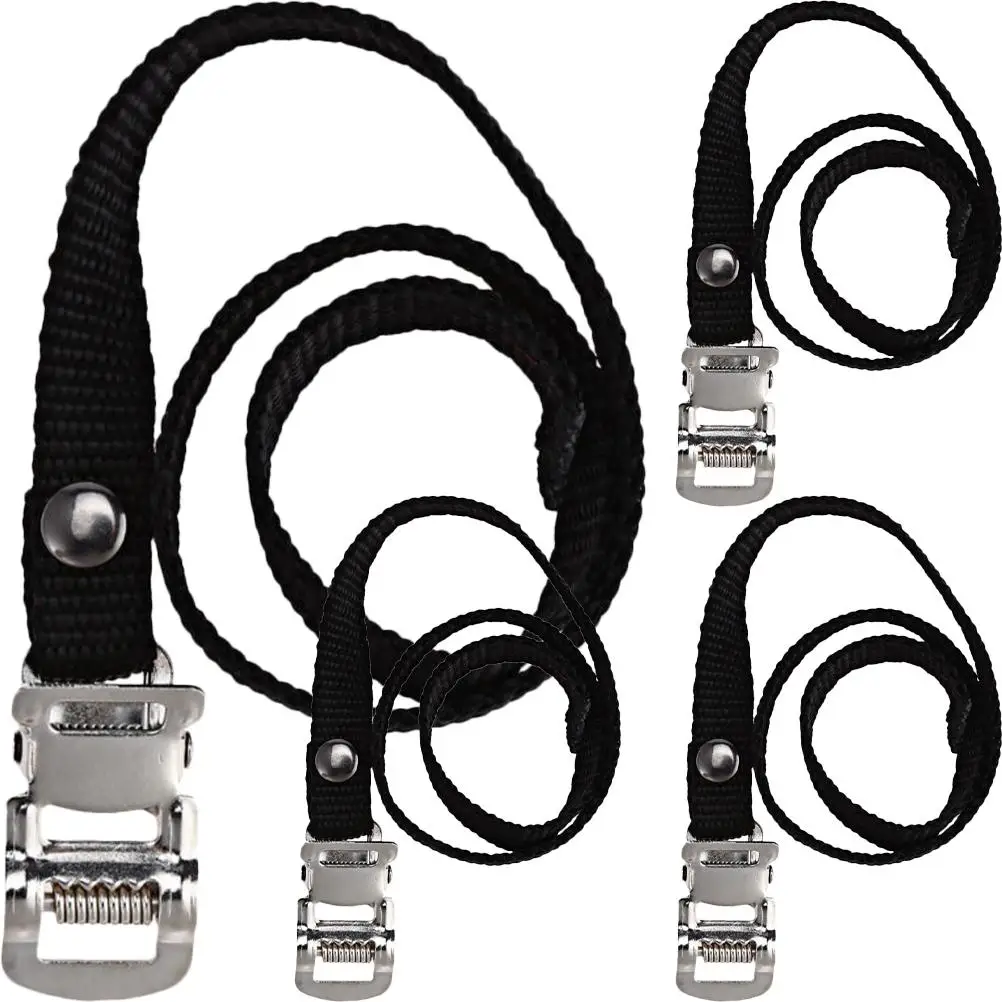 4 Pcs Pedal for Bike Adjustable Cycling Toe Straps Buckle Design Most Shoes Nylon Alloy Longer Wider Comfortable
4 Pcs Pedal for Bike Adjustable Cycling Toe Straps Buckle Design Most Shoes Nylon Alloy Longer Wider Comfortable