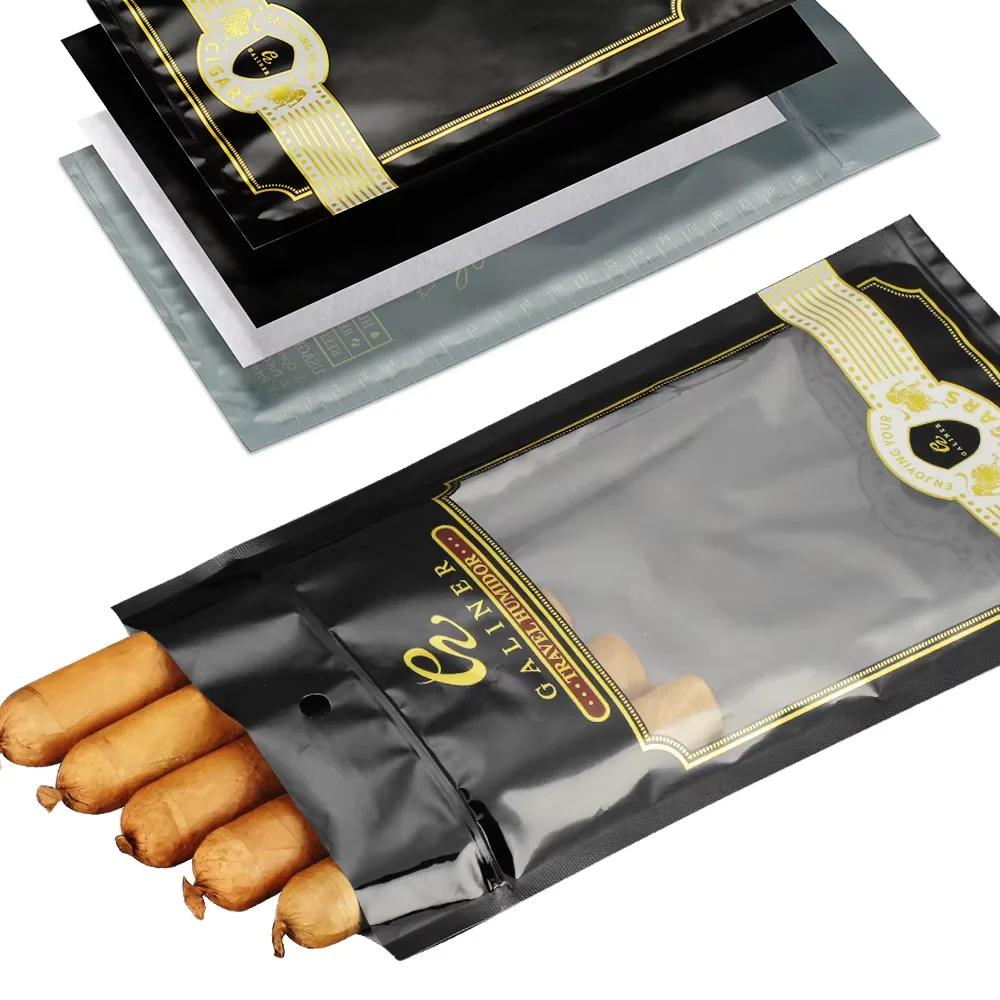 Galiner Portable Cigar Humidor Bag Travel Zipper Cigar Storage Humidifier Bag Moisturizing Tobacco Pouch Hold 4-6 Cigars Cigar A
Galiner Portable Cigar Humidor Bag Travel Zipper Cigar Storage Humidifier Bag Moisturizing Tobacco Pouch Hold 4-6 Cigars Cigar A