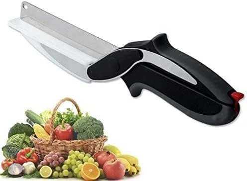 9.5 Inch 2 in 1 Stainless Steel Kitchen Scissors, Multi Purpose Food Scissors Cuts Meat Fruit Vegetables Cheese Fast, With Safety Lock & Built-in Cutting Board, Dishwasher Safe
9.5 Inch 2 in 1 Stainless Steel Kitchen Scissors, Multi Purpose Food Scissors Cuts Meat Fruit Vegetables Cheese Fast, With Safety Lock & Built-in Cutting Board, Dishwasher Safe