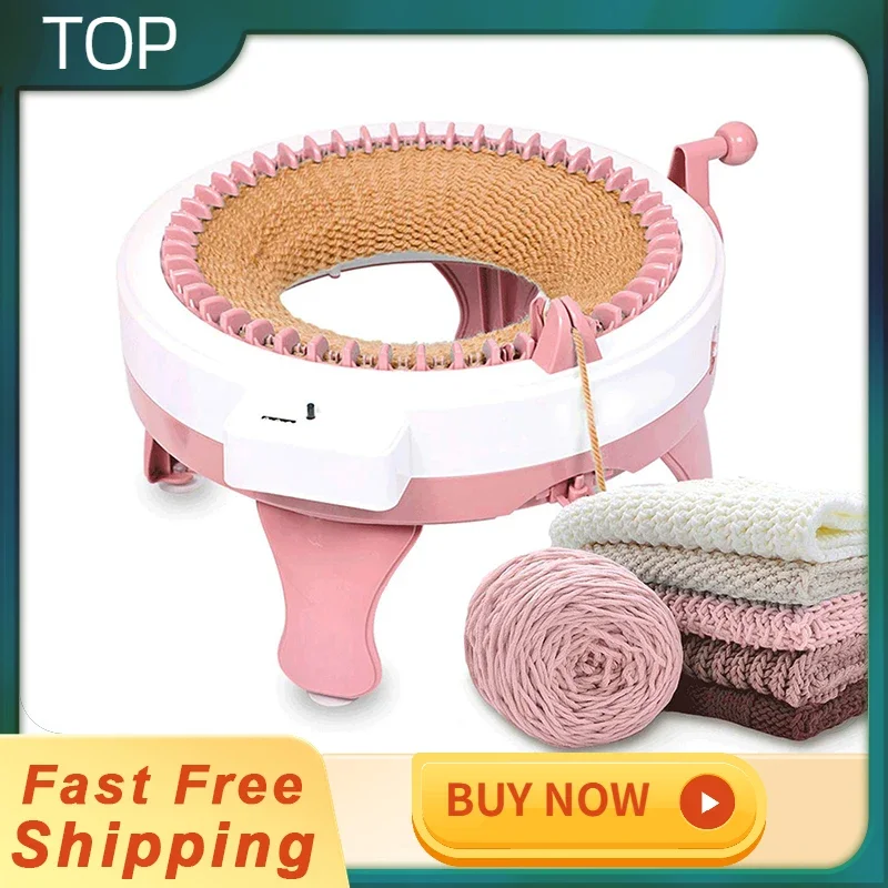 48 Needles Knitting Machine Breimachine Creative Manual DIY Loom Sentro Knitting Machine Tricoter Sewing Hat Sock Lazy Artifact
48 Needles Knitting Machine Breimachine Creative Manual DIY Loom Sentro Knitting Machine Tricoter Sewing Hat Sock Lazy Artifact