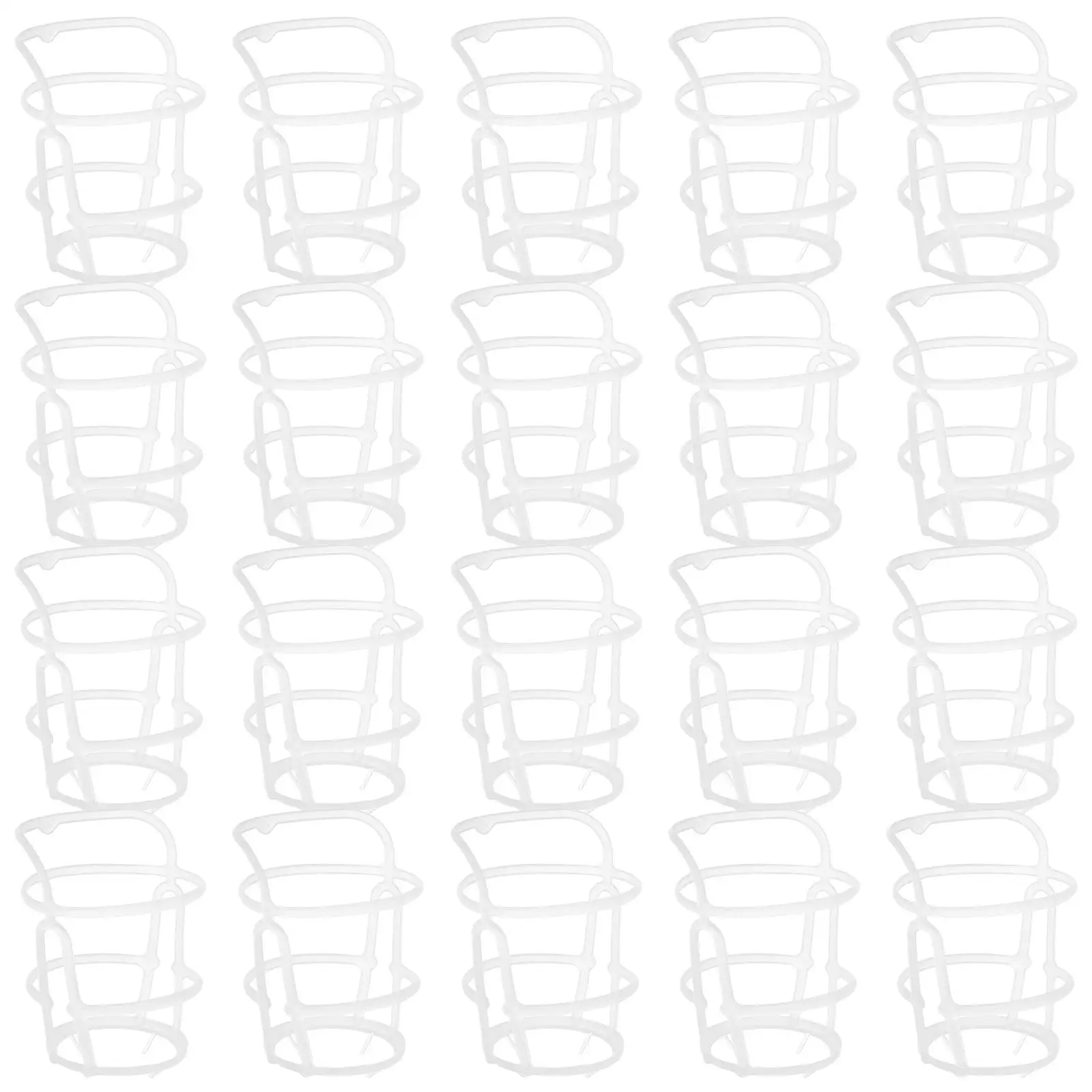 20PCS Infusion Bottle Hanging Nets Thick Plastic Saline Bottle Cages Reusable Hospital Clinic Infusion Holder for Infusion Stand
20PCS Infusion Bottle Hanging Nets Thick Plastic Saline Bottle Cages Reusable Hospital Clinic Infusion Holder for Infusion Stand