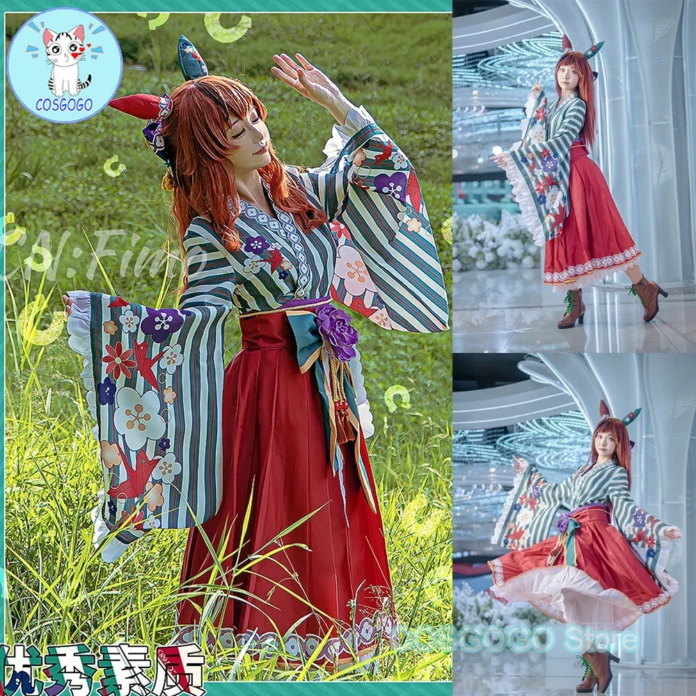 Nice Nature Cosplay Game Uma Musume: Pretty Derby Costume Wig Anime Women Kimono Outfit Halloween Cos Christmas New
Nice Nature Cosplay Game Uma Musume: Pretty Derby Costume Wig Anime Women Kimono Outfit Halloween Cos Christmas New