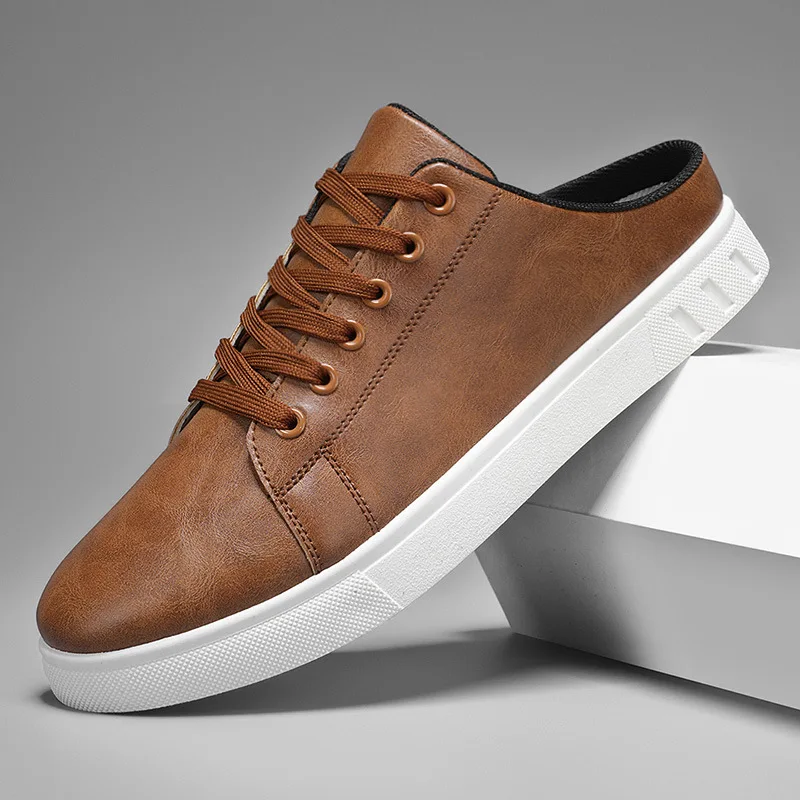 Men's Large-Sized Casual Sports Half Slippers Spring Summer New Outdoor Beach Shoes Comfortable Breathable Slip-On Sneakers
Men's Large-Sized Casual Sports Half Slippers Spring Summer New Outdoor Beach Shoes Comfortable Breathable Slip-On Sneakers