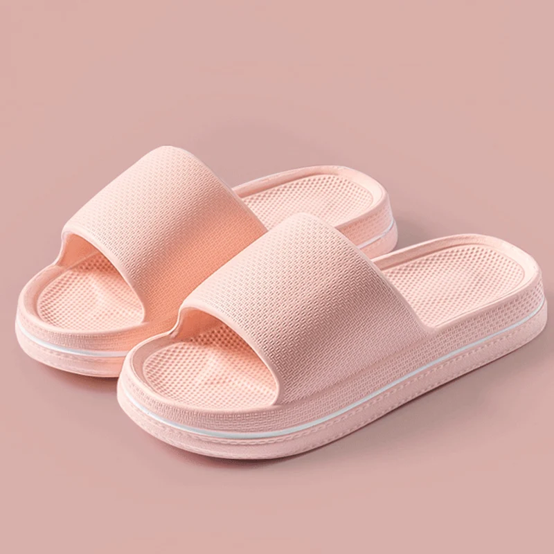 Stripe EVA Platform Slippers for Women Summer Lightweight Soft Sole Cloud Slides Woman Comfort Anti Slip Home Bathroom Slippers
Stripe EVA Platform Slippers for Women Summer Lightweight Soft Sole Cloud Slides Woman Comfort Anti Slip Home Bathroom Slippers