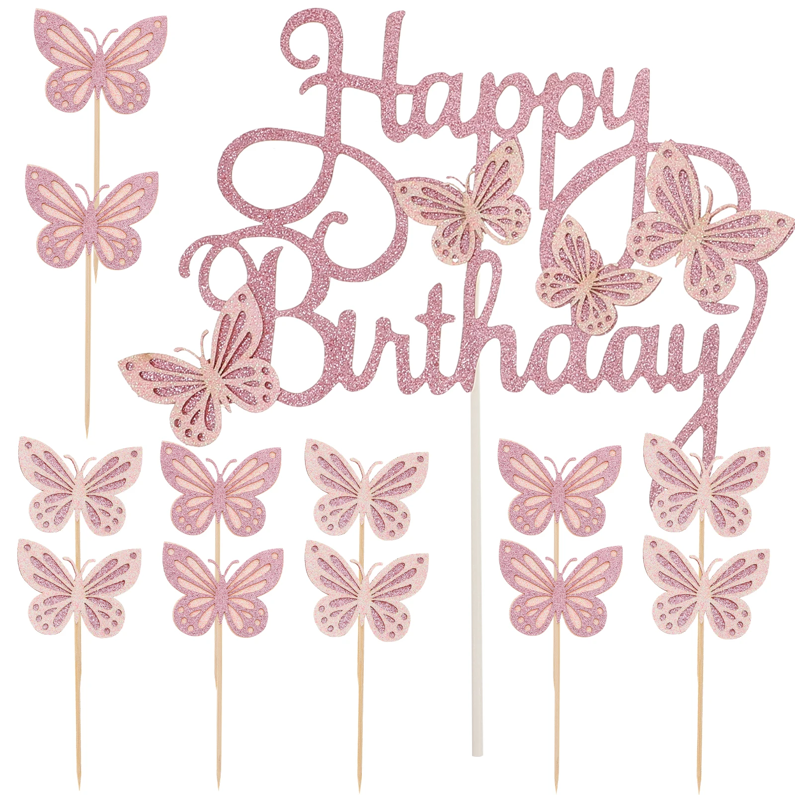 Butterfly Decorations Picks Toppers Birthday Party Supplies Girls Cake Decoration Insert Creative Cake Ornaments Festive
Butterfly Decorations Picks Toppers Birthday Party Supplies Girls Cake Decoration Insert Creative Cake Ornaments Festive