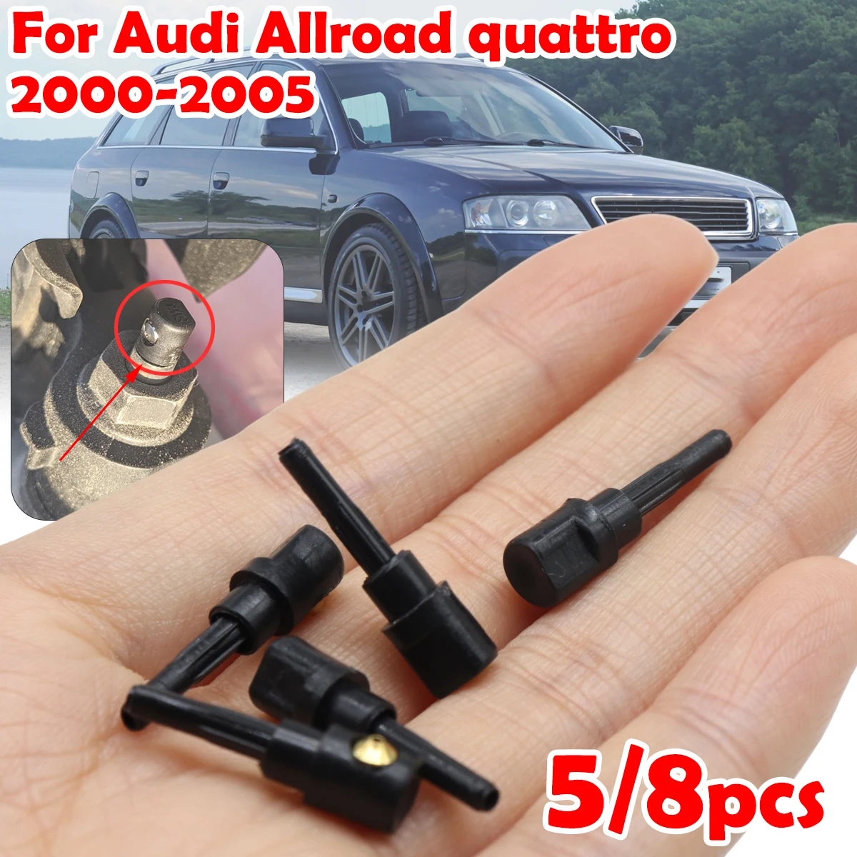 5/8pcs For Audi Allroad quattro 2000 2001 2002 2003- 2005 Rear Windscreen Wiper Nozzle Washer Sprayer Jet Replacement 3B9955985A
5/8pcs For Audi Allroad quattro 2000 2001 2002 2003- 2005 Rear Windscreen Wiper Nozzle Washer Sprayer Jet Replacement 3B9955985A