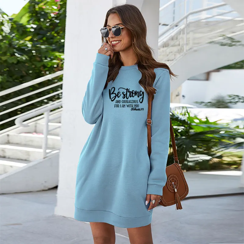 Be Strong and Courageous Christian Sweatshirt Dress Joshua 2022 Clothing Religious Hipster Hoodies Autumn Winter Warm Sweatshirt
Be Strong and Courageous Christian Sweatshirt Dress Joshua 2022 Clothing Religious Hipster Hoodies Autumn Winter Warm Sweatshirt
