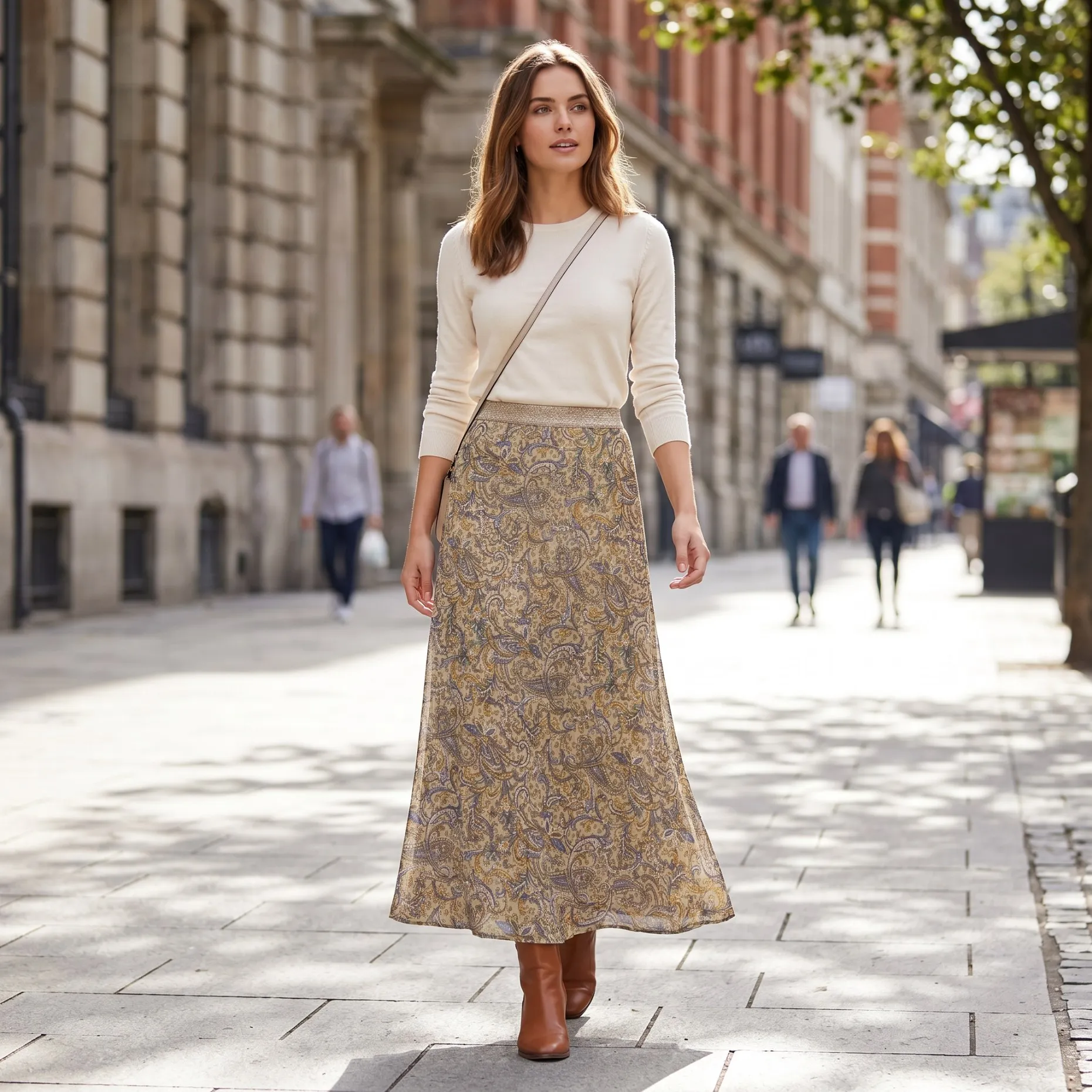 Women Fashion Midi Skirt Soft Fabric Casual Style Ladies Casual Skirt Simple Design High Waist Midi Skirt Women Chic BC1670
Women Fashion Midi Skirt Soft Fabric Casual Style Ladies Casual Skirt Simple Design High Waist Midi Skirt Women Chic BC1670