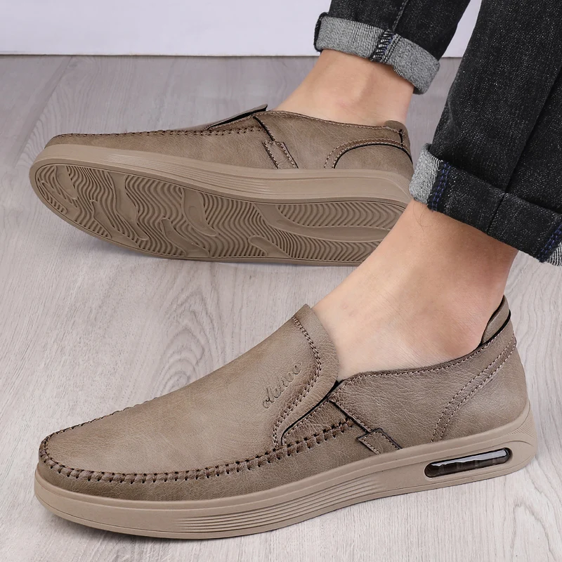 Casual men's leather shoes Classic gentleman quality style Office and driving Outdoor leisure walking Comfortable Office shoes
Casual men's leather shoes Classic gentleman quality style Office and driving Outdoor leisure walking Comfortable Office shoes