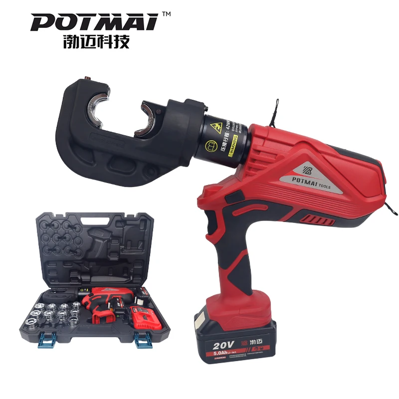 BM-400 Cordless High-quality Brushless Battery Powered Hydraulic Cable Crimping Tool
BM-400 Cordless High-quality Brushless Battery Powered Hydraulic Cable Crimping Tool