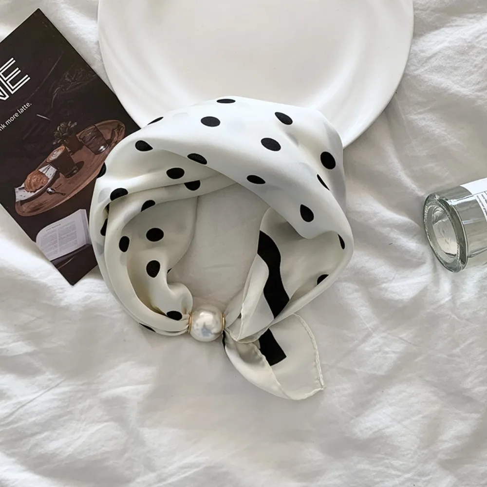 Flower Pearl Magnetic Buckle Scarf Black White Stripe Neckerchief Polka Dot Scarf Clothing Accessories Scarf Accessories
Flower Pearl Magnetic Buckle Scarf Black White Stripe Neckerchief Polka Dot Scarf Clothing Accessories Scarf Accessories