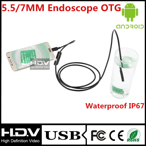 IP67 waterproof 7mm camera head USB endoscope for android mobile phone
IP67 waterproof 7mm camera head USB endoscope for android mobile phone