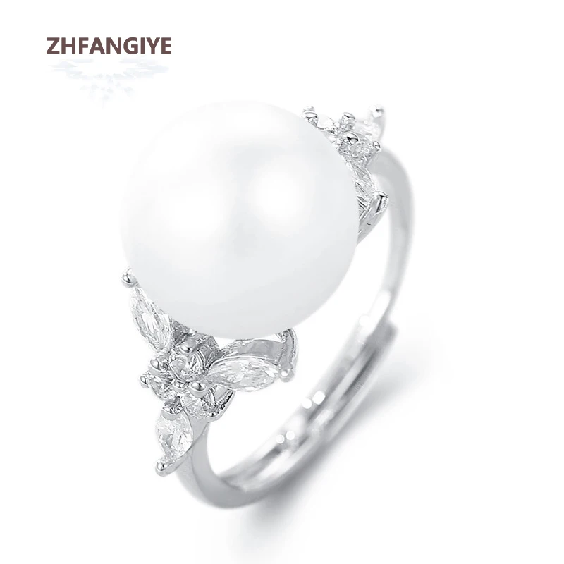 New Pearl Ring 925 Silver Jewelry with Zircon Gemstone Accessories for Women Wedding Promise Party Gift Finger Rings Wholesale
New Pearl Ring 925 Silver Jewelry with Zircon Gemstone Accessories for Women Wedding Promise Party Gift Finger Rings Wholesale