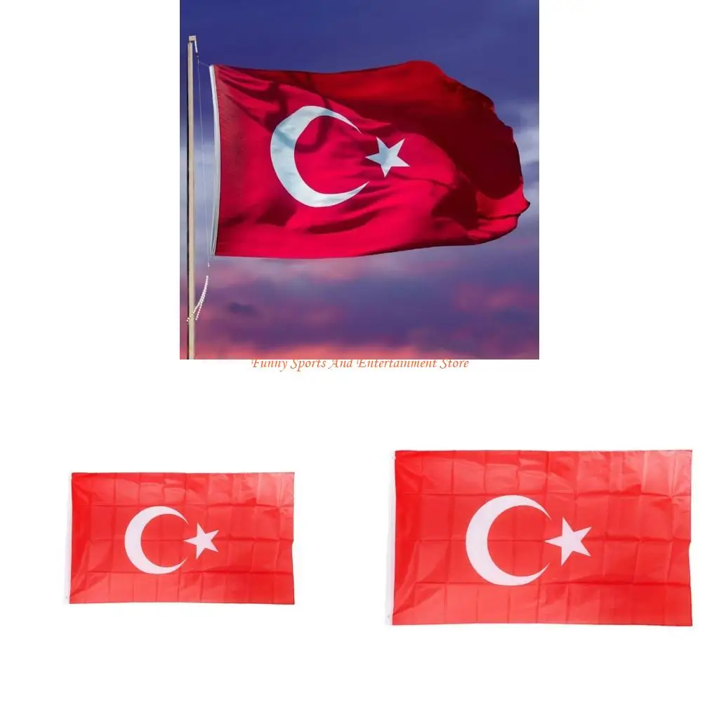 C4DE Flag 90x150cm/3x5ft Turkey Flag Door Window Hanging Hand Safety
C4DE Flag 90x150cm/3x5ft Turkey Flag Door Window Hanging Hand Safety