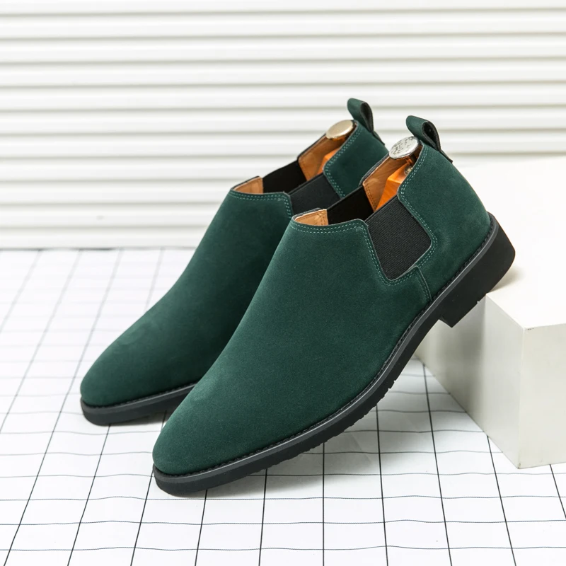 Men Business Loafers with Pointed Frosted Surface Lightweight Comfortable Fashionable and Formal Shoes in Sizes 38-48 Men Shoes
Men Business Loafers with Pointed Frosted Surface Lightweight Comfortable Fashionable and Formal Shoes in Sizes 38-48 Men Shoes