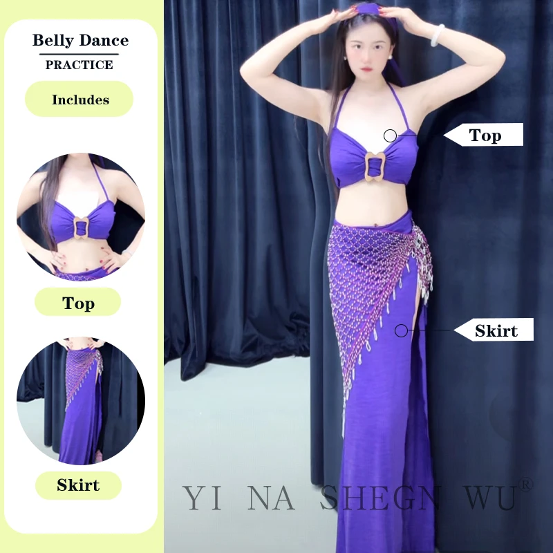 Belly dance new high-end performance suit slimming performance suit sexy temperament class uniform long skirt
Belly dance new high-end performance suit slimming performance suit sexy temperament class uniform long skirt