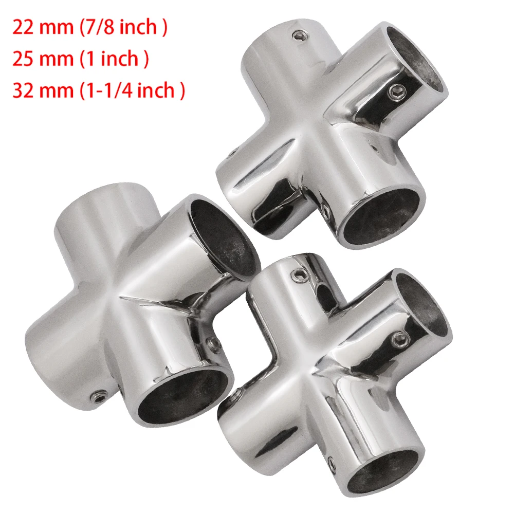 22mm/25mm/32mm Stainless Steel 316 Tube Pipe Connector Super Anti-Corrosion No Rust For Ocean Yacht Dock Outdoor Awning Tube
22mm/25mm/32mm Stainless Steel 316 Tube Pipe Connector Super Anti-Corrosion No Rust For Ocean Yacht Dock Outdoor Awning Tube