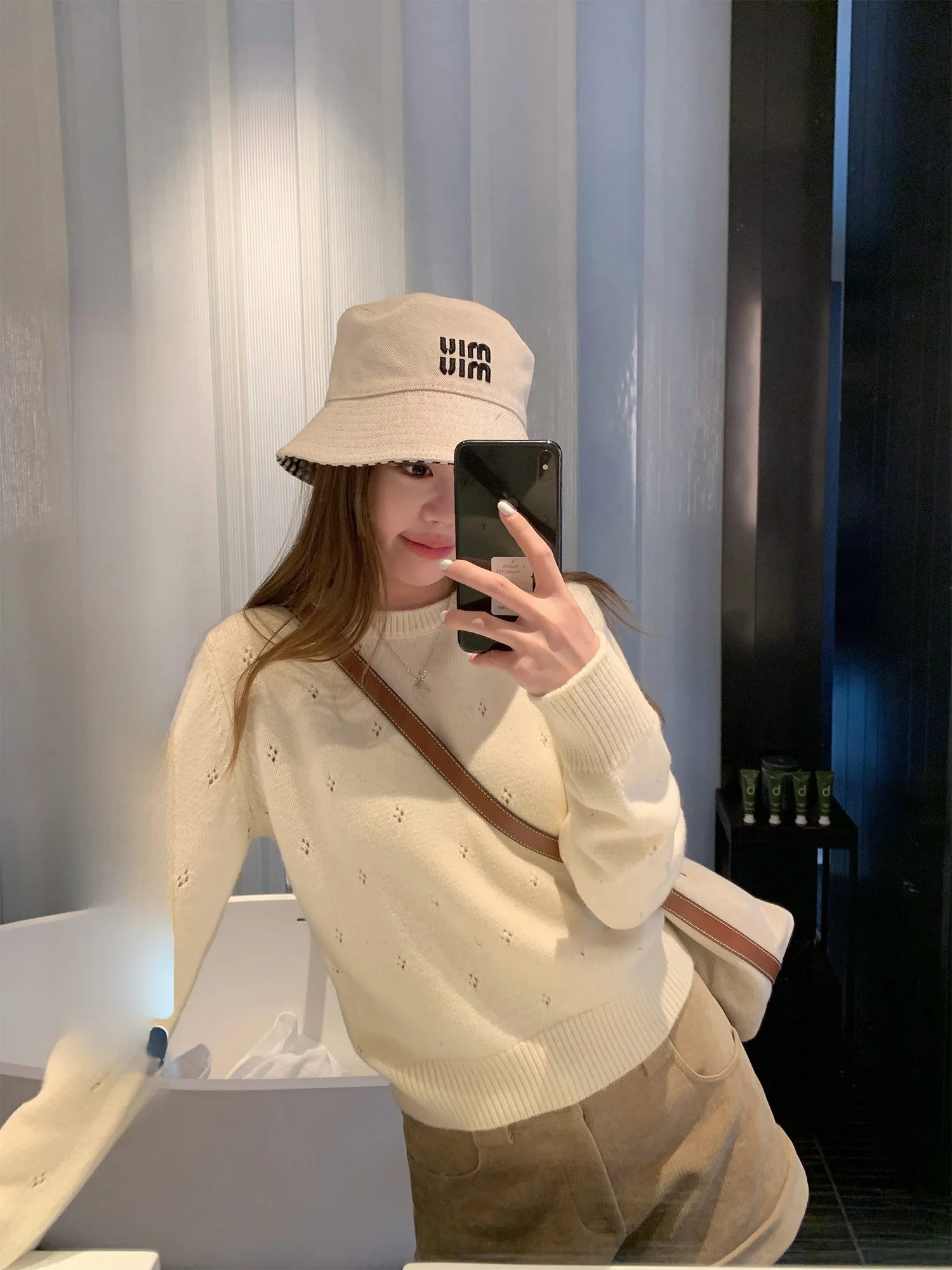 Yuzuqi Half Sugarism Women's round Neck Long Sleeve Knitted Sweater Hollow out Overhead Style Casual Loose Fit Fashion Top
Yuzuqi Half Sugarism Women's round Neck Long Sleeve Knitted Sweater Hollow out Overhead Style Casual Loose Fit Fashion Top