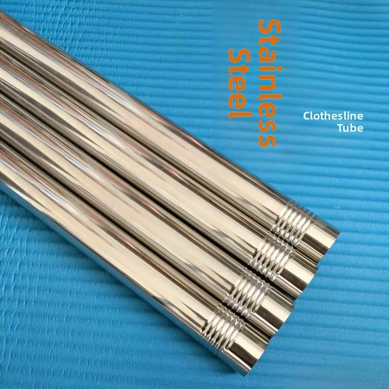 Круглая труба из нержавеющей стали для балконной сушилки, уличная одинарная штанга для белья, карниз для штор, для домашнего использования
Круглая труба из нержавеющей стали для балконной сушилки, уличная одинарная штанга для белья, карниз для штор, для домашнего использования