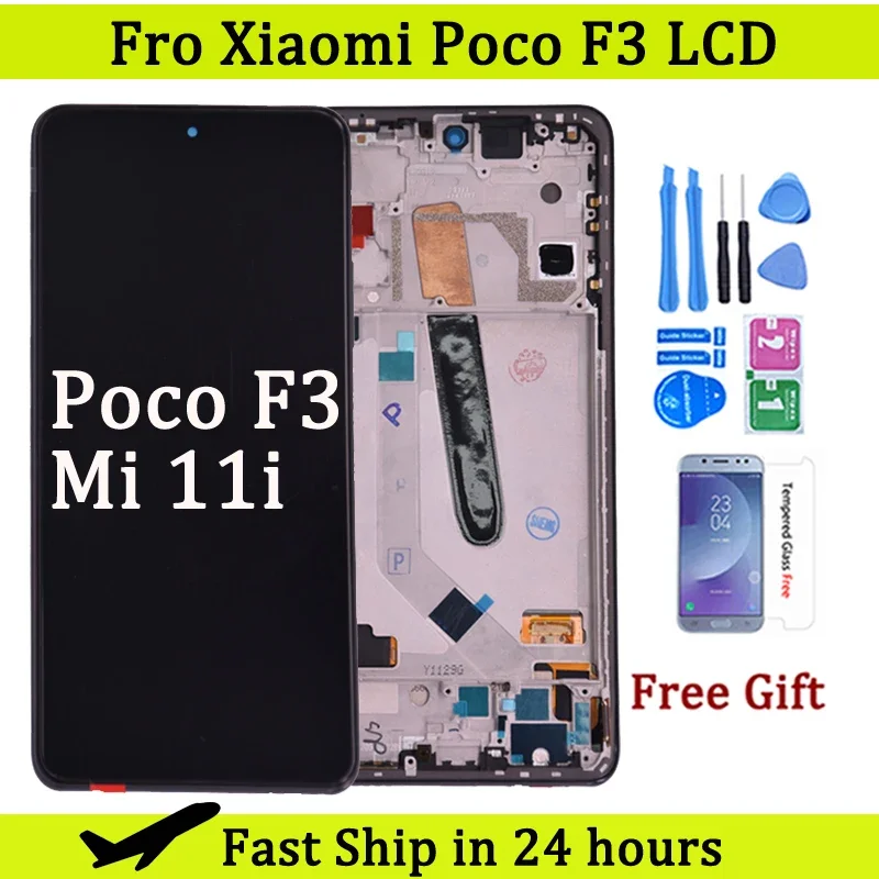 6,67 "экран для Xiaomi Poco F3 M2012K11AG ЖК-экран с рамкой, сенсорная панель, дигитайзер для Xiaomi 11i Mi11i Mi 11i
6,67 "экран для Xiaomi Poco F3 M2012K11AG ЖК-экран с рамкой, сенсорная панель, дигитайзер для Xiaomi 11i Mi11i Mi 11i