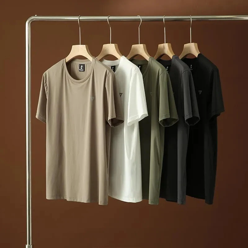 Qui Dry Outdoor Sports T-irt round Ne ort Sve Textile Pattern Breathable Polyester Fiber Youth Faion Summer Top
Qui Dry Outdoor Sports T-irt round Ne ort Sve Textile Pattern Breathable Polyester Fiber Youth Faion Summer Top