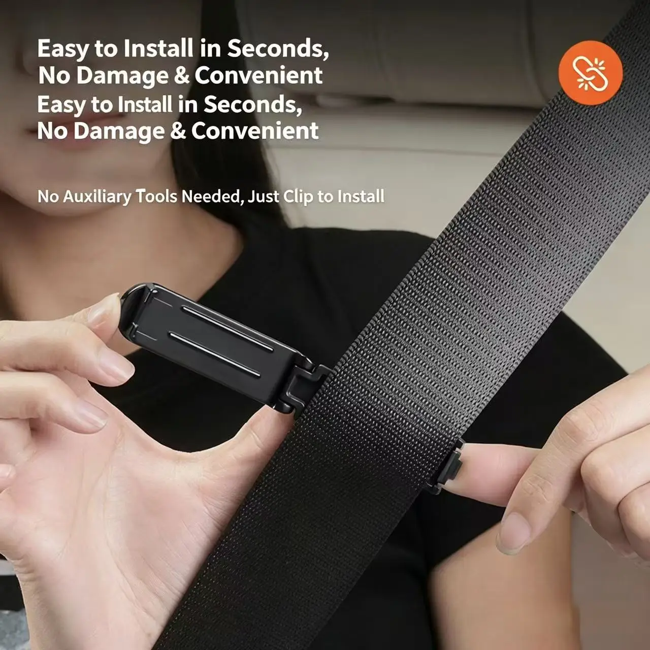Car seat belt limiter extender extender safety belt fixing clip pregnant woman beer belly elastic adjuster sheet
Car seat belt limiter extender extender safety belt fixing clip pregnant woman beer belly elastic adjuster sheet