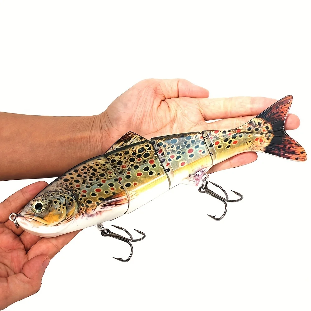 Потрясающая рыболовная приманка Pro Angler 25 см, Реалистичная многосегментная, идеально подходит для большой рыбы и всех сценариев рыбалки
Потрясающая рыболовная приманка Pro Angler 25 см, Реалистичная многосегментная, идеально подходит для большой рыбы и всех сценариев рыбалки